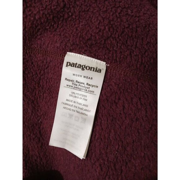 Patagonia womens xsmall purple mockneck fleece better sweater - Picture 8 of 8